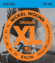 D'Addario EXL110 Elektrische Gitaarsnaren 010-046 (standaard dikte)