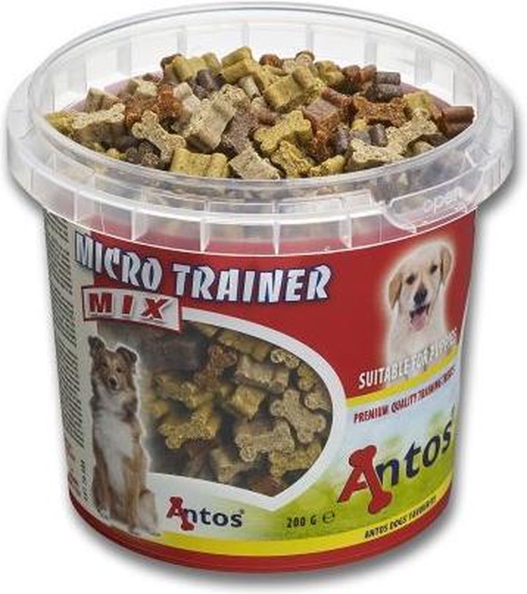 Antos Micro Trainers Mix Hondensnack - 200 gr
