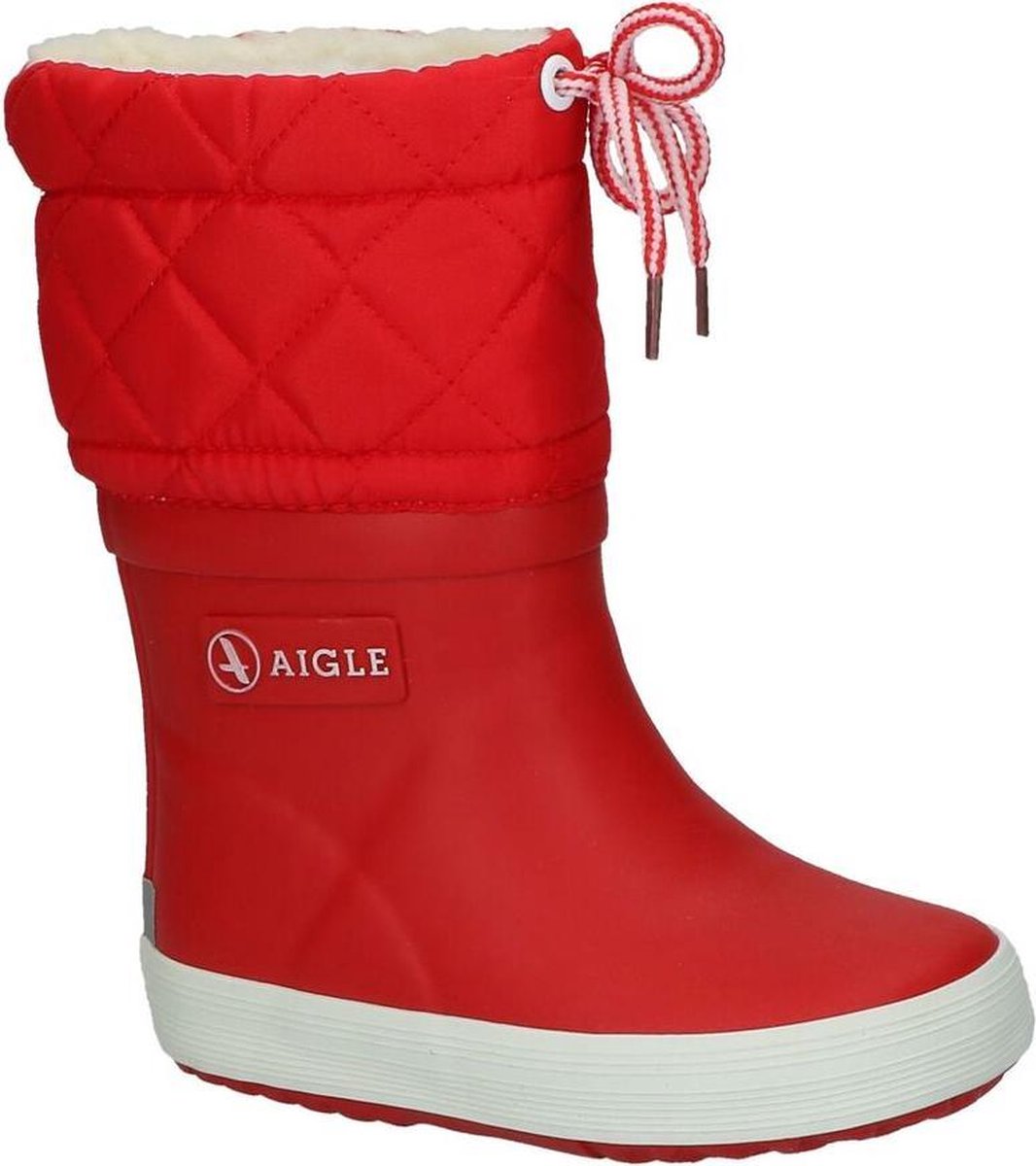 Aigle Jongens Regenlaarzen Giboulee - Rood - Maat 30