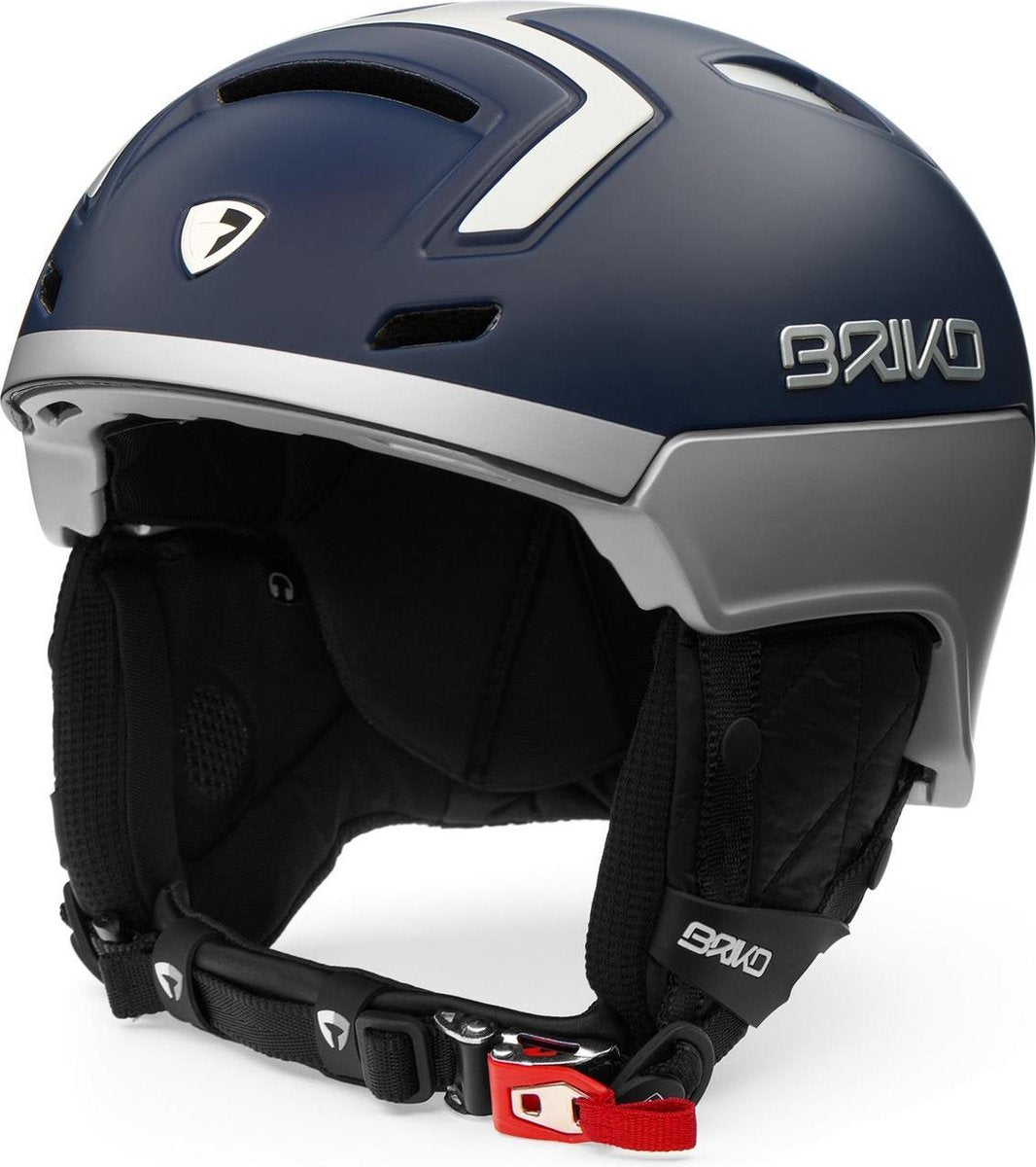 Briko Stromboli Ski helmet DARK BLUE METAL GREY - Maat M/L