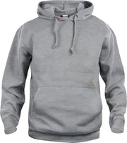 Clique - Sweattrui met Capuchon - Unisex - Maat XL - Grijs