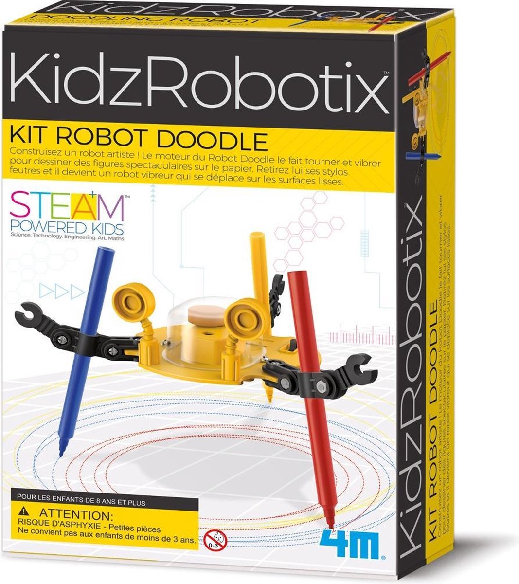 4m Kidzrobotix Doodle Robot (franstalige Verpakking)