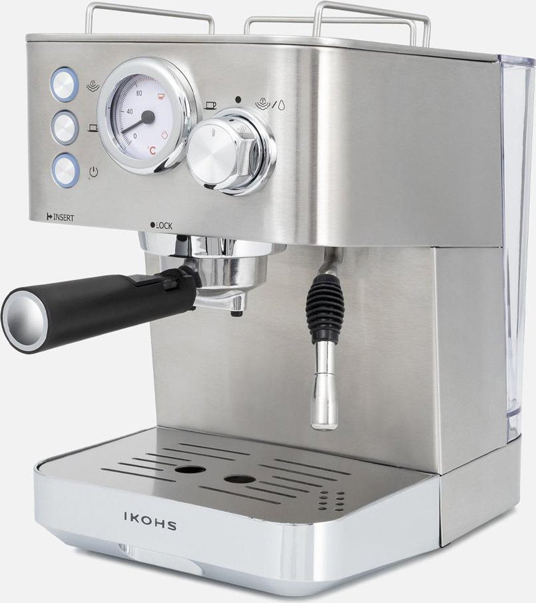 IKOHS Espressomachine - Zilver - Geschikt voor Espresso