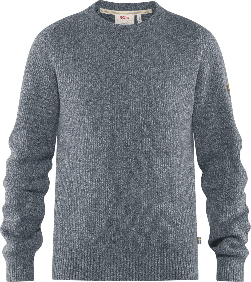 Fjallraven Greenland Re-Wool Crew Neck Men - Heren - Trui - Thunder Bay