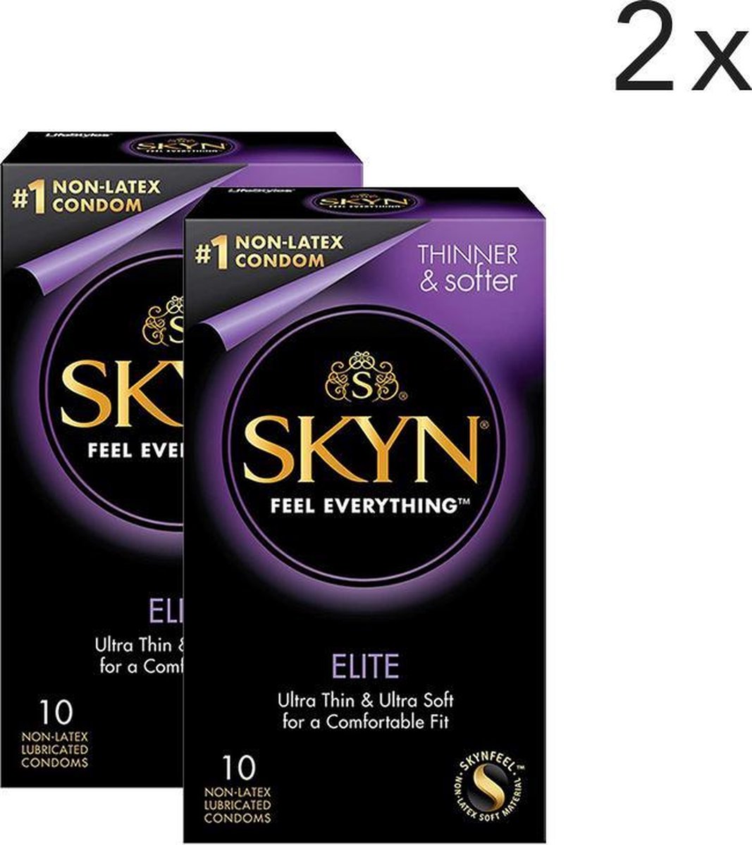 SKYN Elite latexvrije condooms | 2x 10 stuks