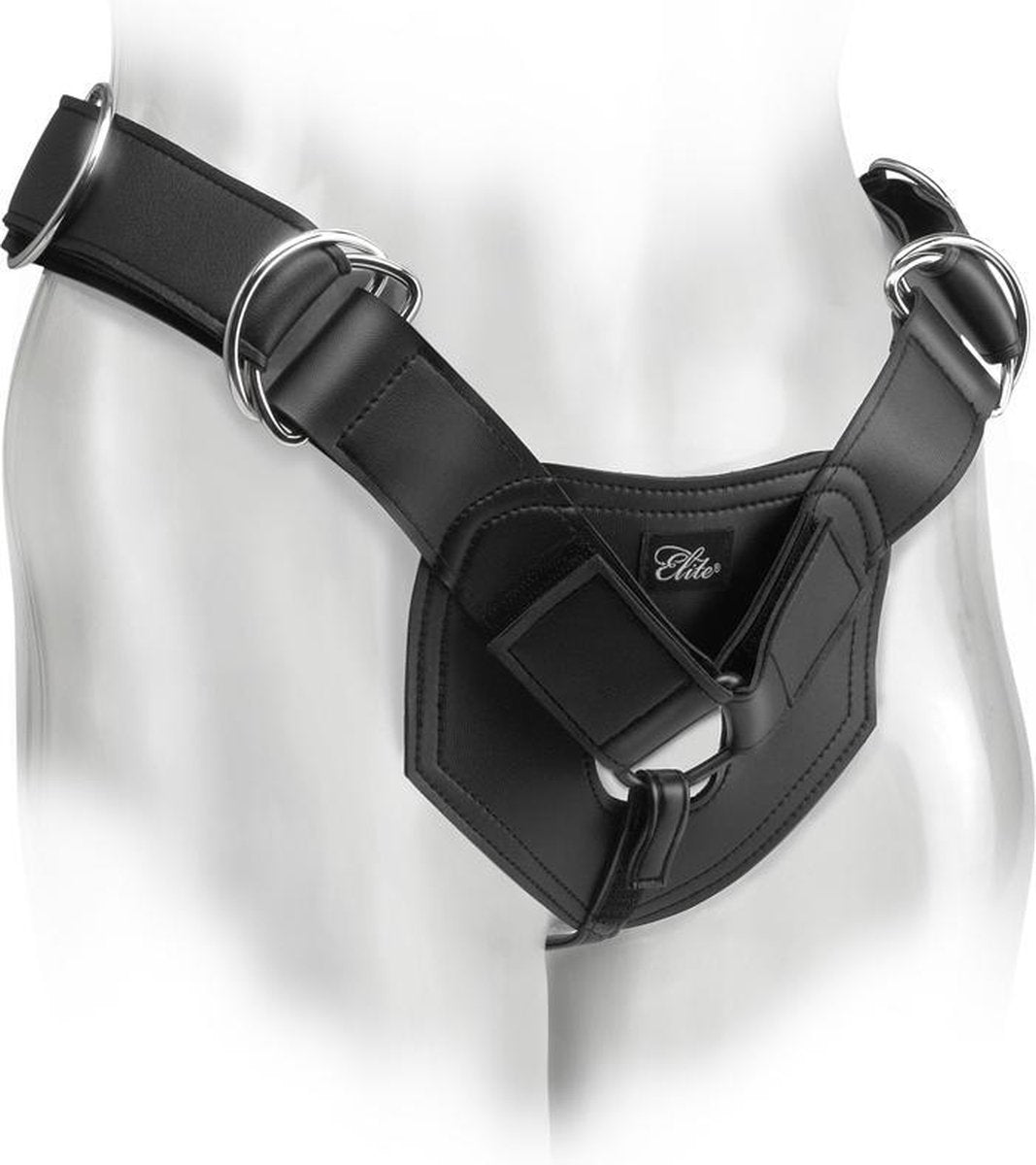 Universal Heavy-Duty Harness - Black - Strap On Dildos -