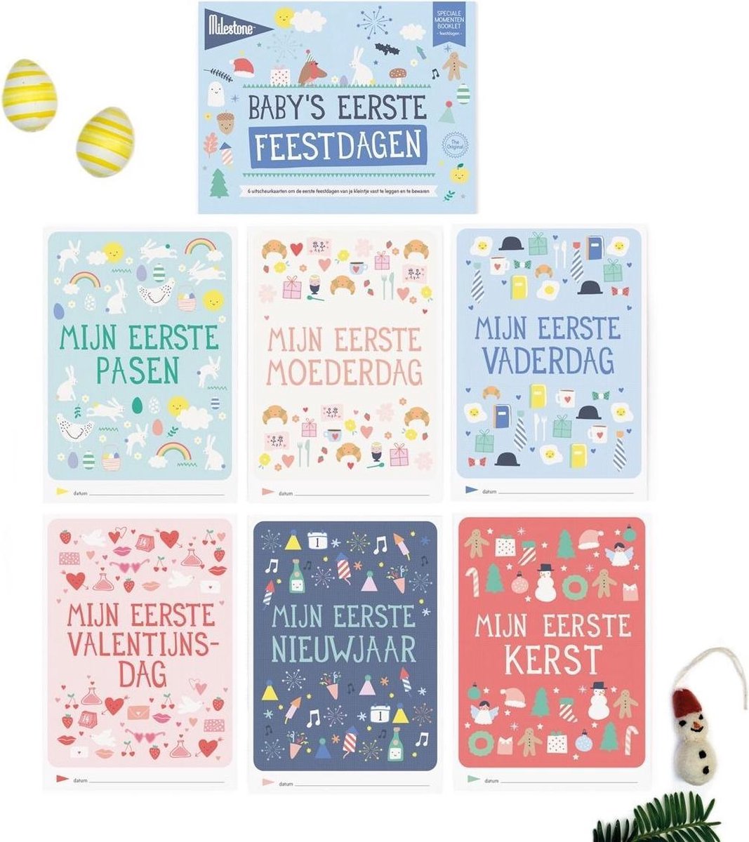 Milestone® Special Moments Booklet - Baby's eerste feestdagen