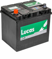 Lucas Premium Auto Accu | 12V 60AH 510 CCA | + Pool Links / - Pool Rechts |