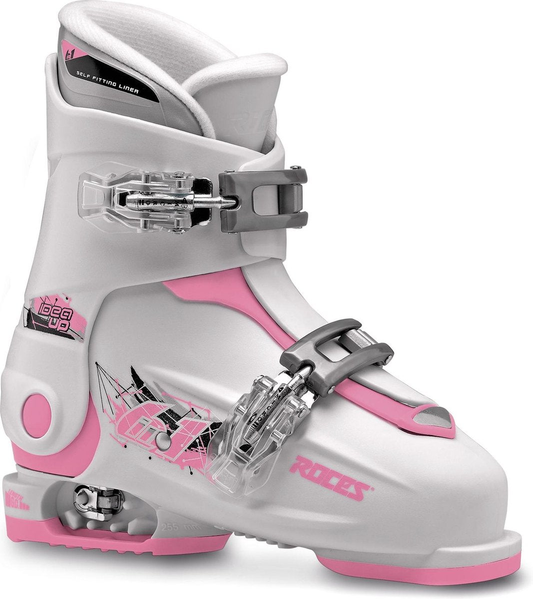 Roces Ski schoenen - Maat 30-35 - Meisjes - wit/roze
