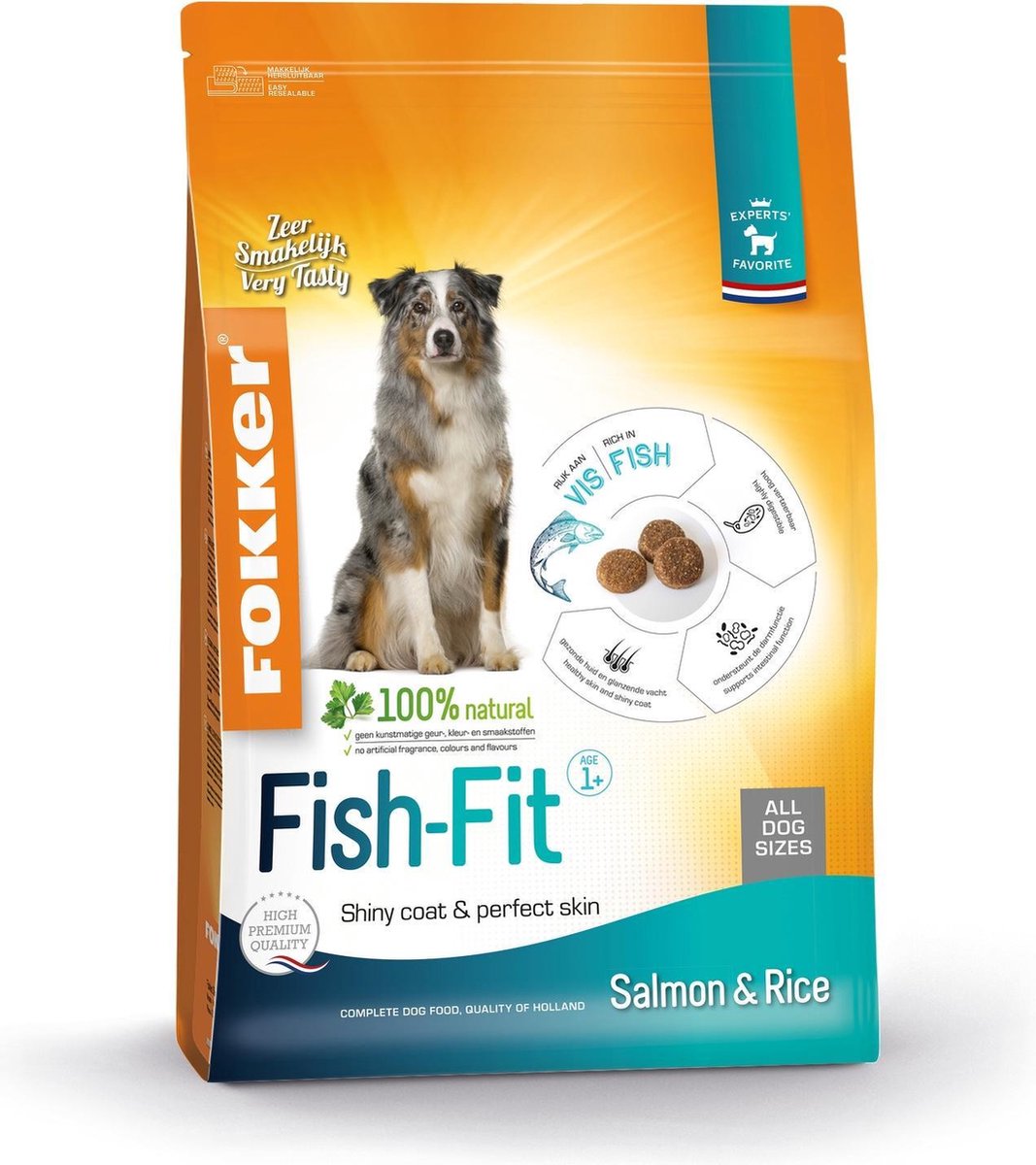 Fokker Dog Fish-Fit Zalm - Hondenvoer - 2.5 kg