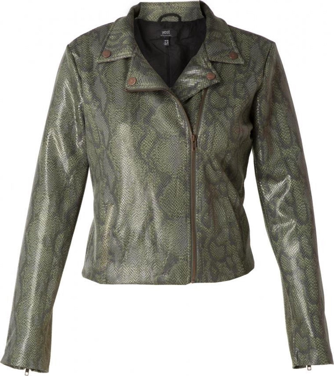 YEST Bikerjack - Green Snake - maat 42