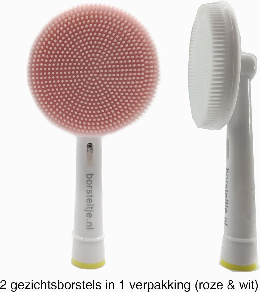 Facebrush - elektrische gezichtsborstel voor op Oral B elektrische tandenborstels - 2 stuks