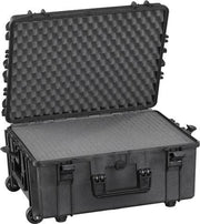 Gaffergear camera koffer 054H zwart trolley uitvoering  -  incl. plukschuim    -  47