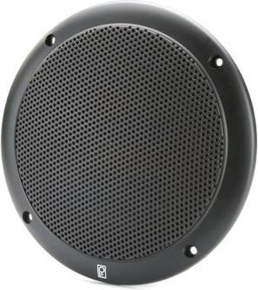 Poly-Planar Waterproof 2-Way Coax Speakerset Black - 4 inch