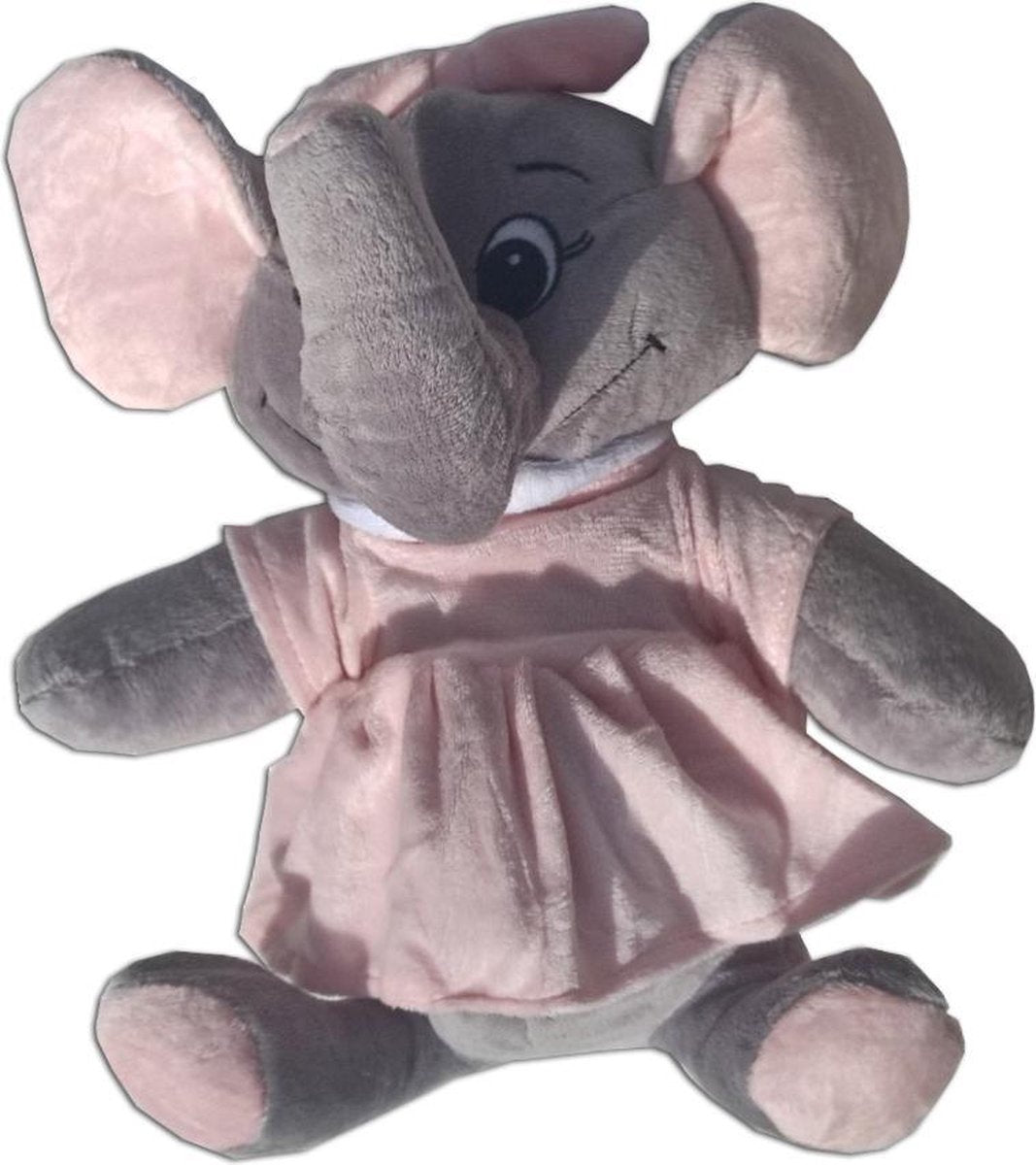 Thermische knuffel Olifant - Kersenpitkussen