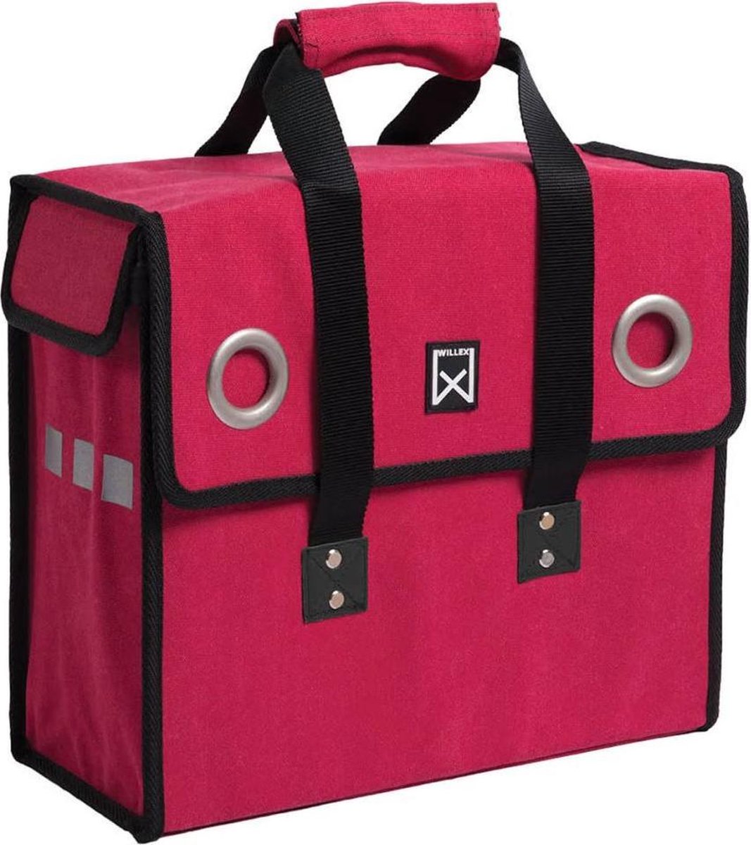 Willex Canvas Shopper Paradise Red