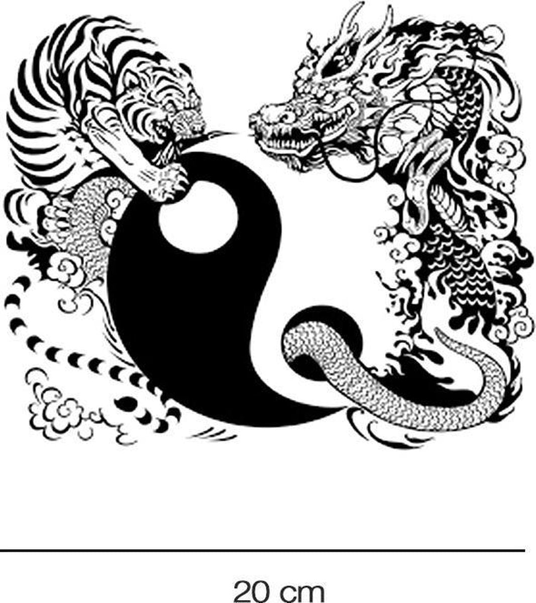 Yin Yang Neptattoo
