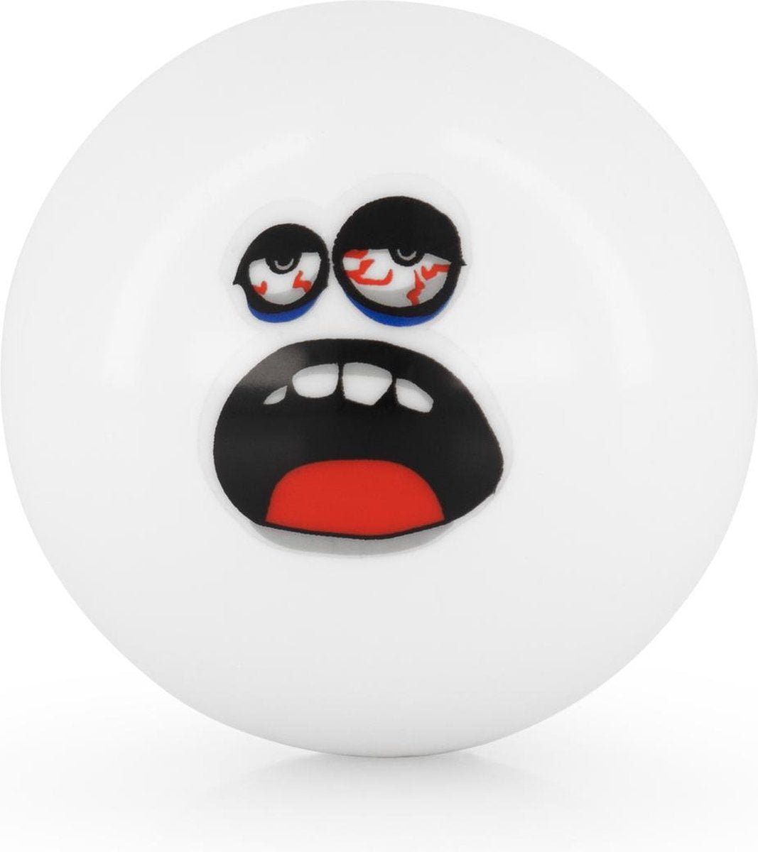 Brabo - BB3085 Brabo Emojies Balls White Blister - White - Unisex