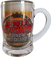 Bierglas / Bierpul Een Dag Niet Gedronken vaderdag