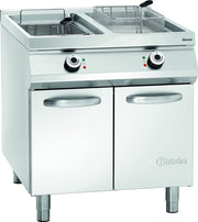 Elektrische friteuse met 2 binnenpannen