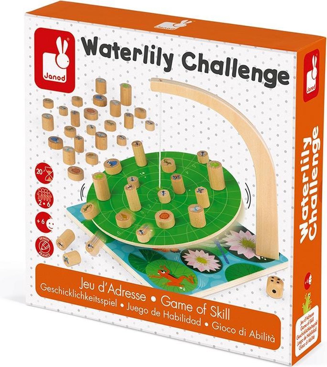 Janod Spel - Waterlelie challenge