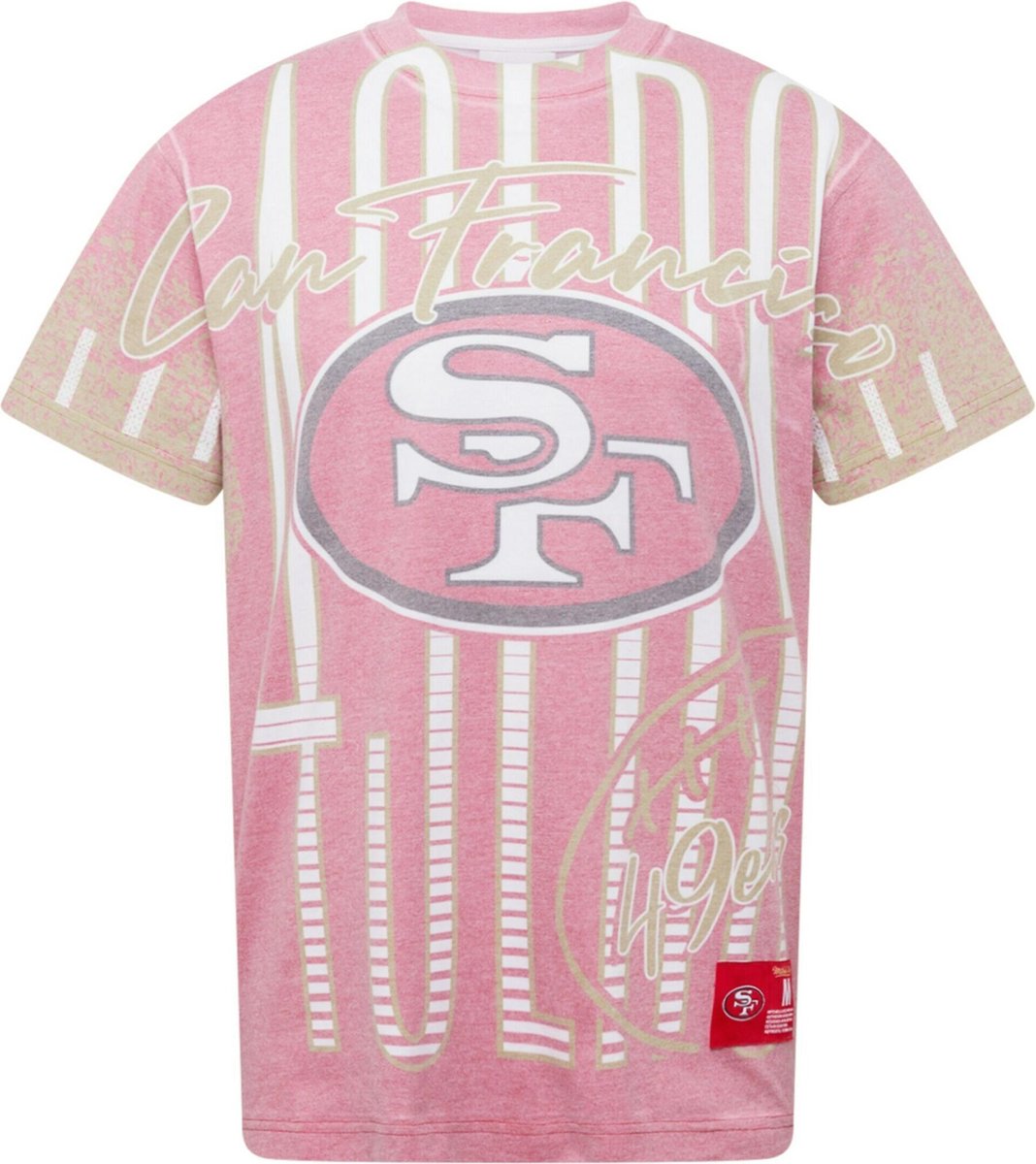 Mitchell & Ness shirt jumbotron Wit-M