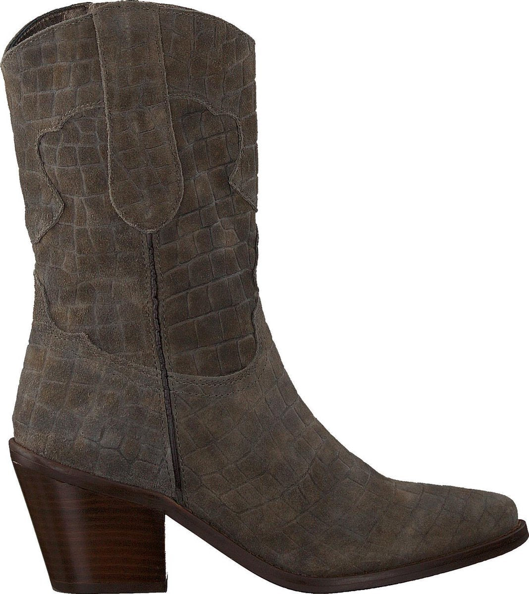 Red-Rag 77152 Enkellaarsjes - Enkelboots - Dames - Taupe - Maat 39
