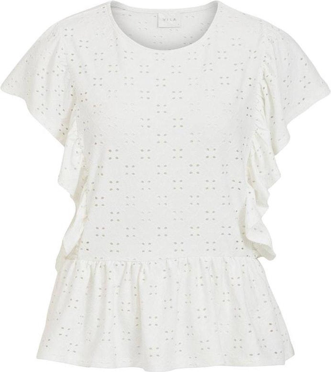 Top Vila Off-white maat L