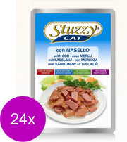 Stuzzy Cat met kabeljauw - 24 stuks à 100 gram