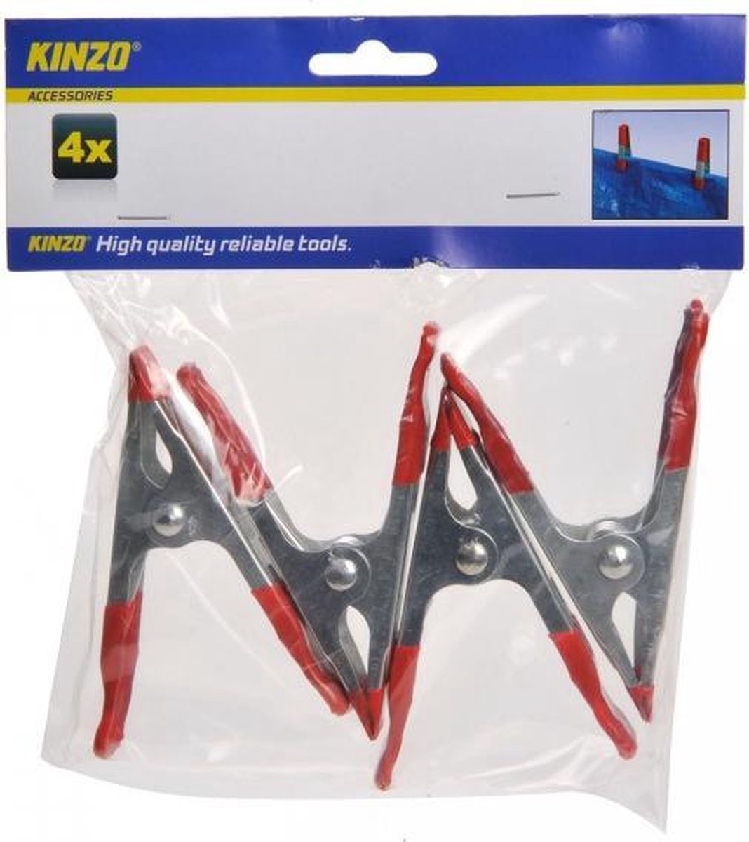 Clamp set universal 4pcs