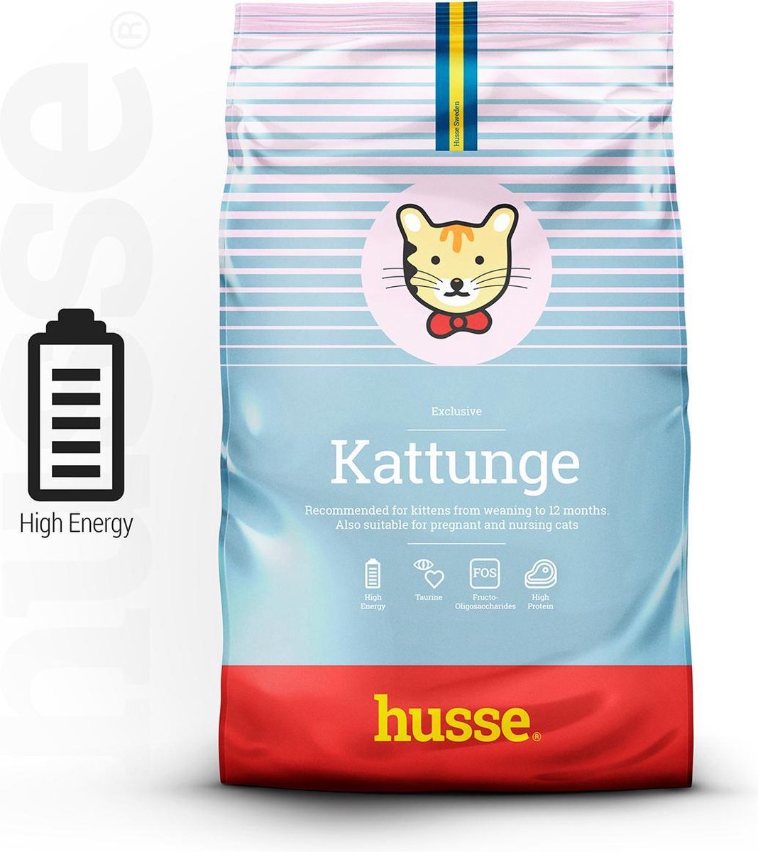 Husse Kattunge Kitten - 7 kg - Kittenvoer - Kattenvoer - Kittenbrokjes