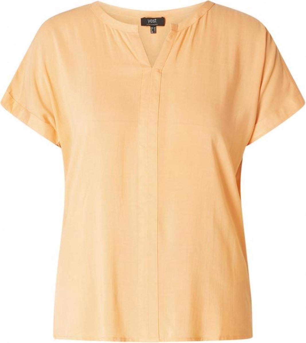 YEST Kimmy Blouse - Fresh Orange - maat 40