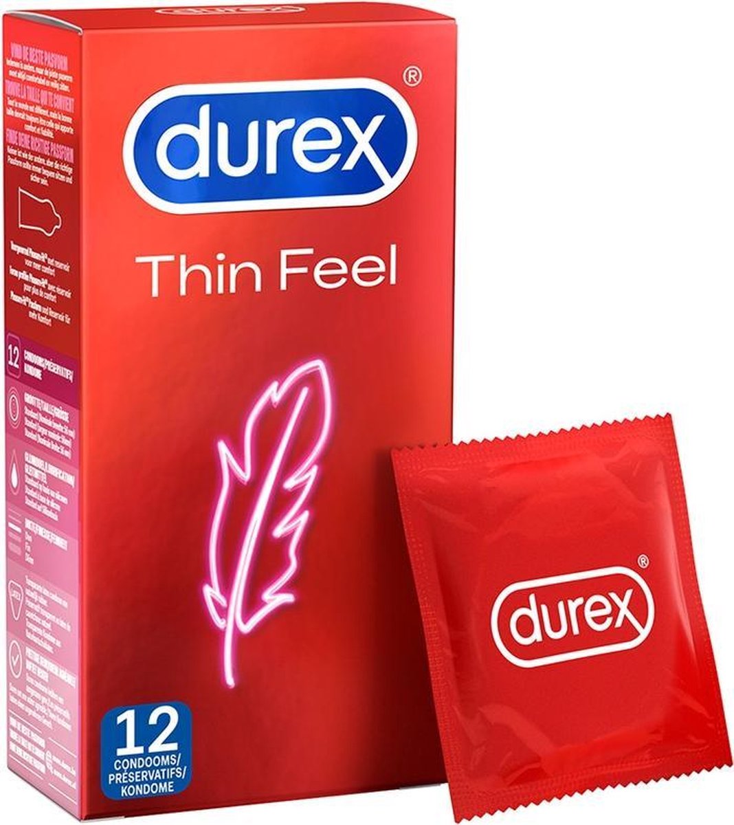 Thin Feel - 12 condoms - Condoms
