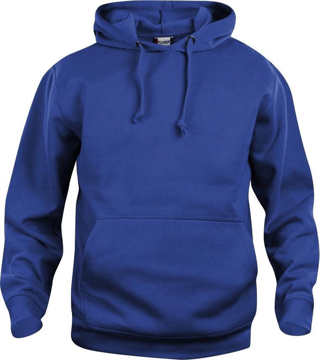 Basic hoody blauw xxl