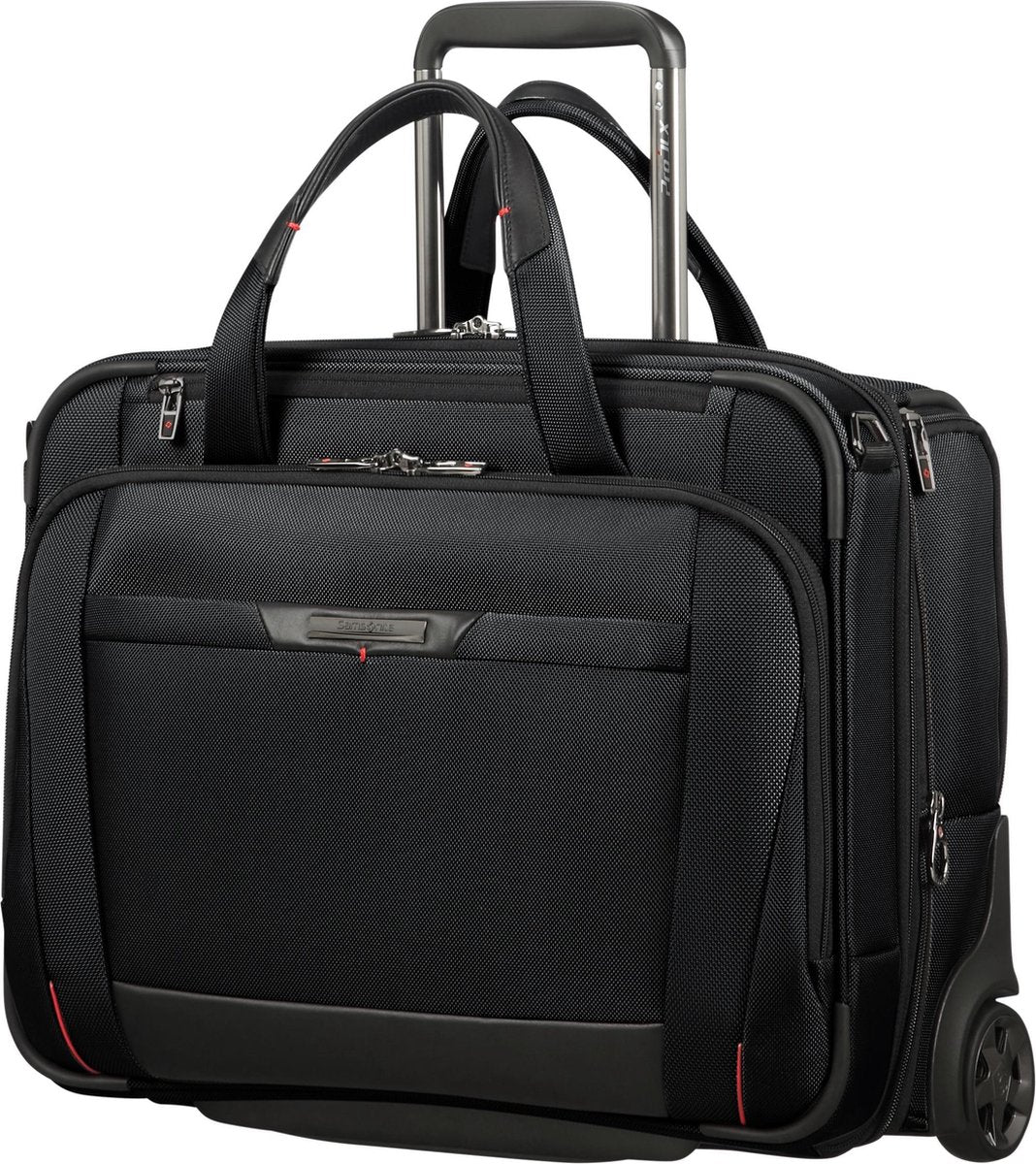 Samsonite Laptoptrolley - Pro-Dlx 5 Business Case 15.6 inch Uitbreidbaar (Handbagage) Black