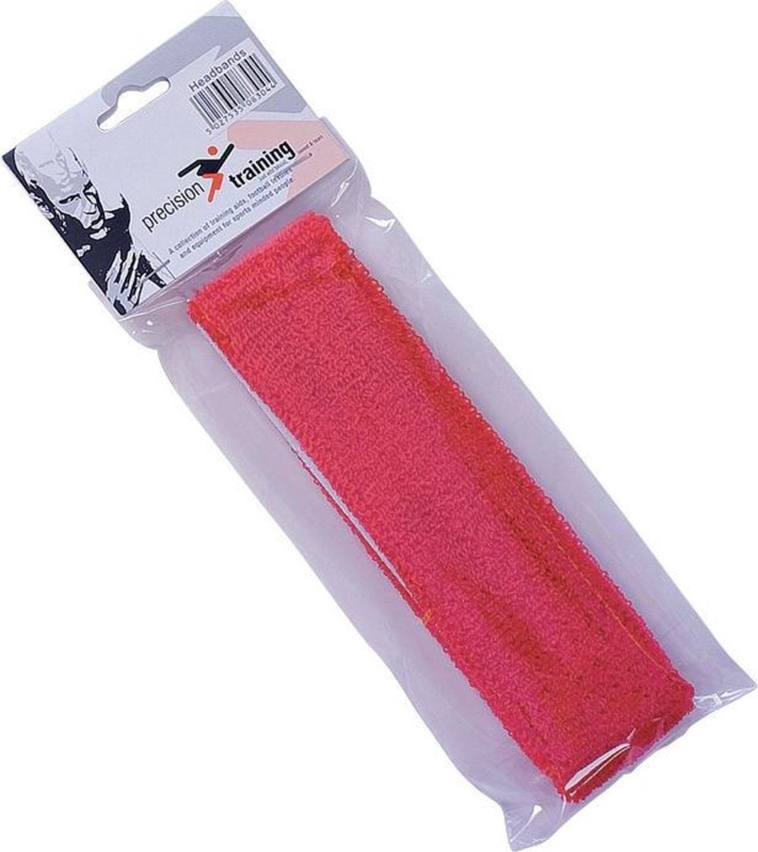Precision Training Hoofdband Katoen Rood One-size
