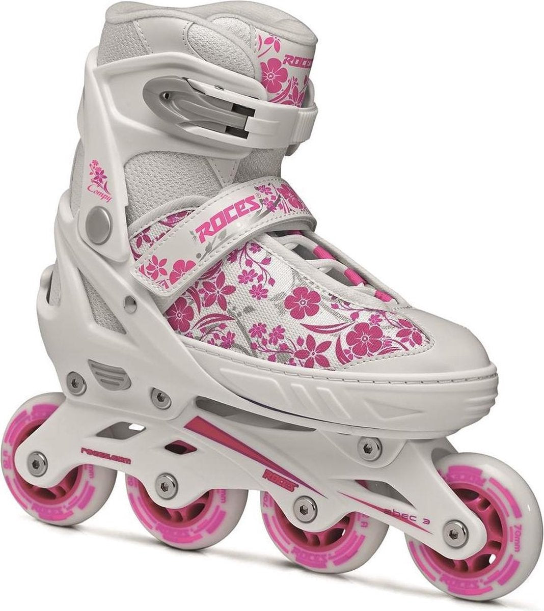 ROCES Inlineskates Kinderen COMPY 8.0 - Wit/Violet 34-37