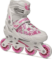 ROCES Inlineskates Kinderen COMPY 8.0 - Wit/Violet 34-37