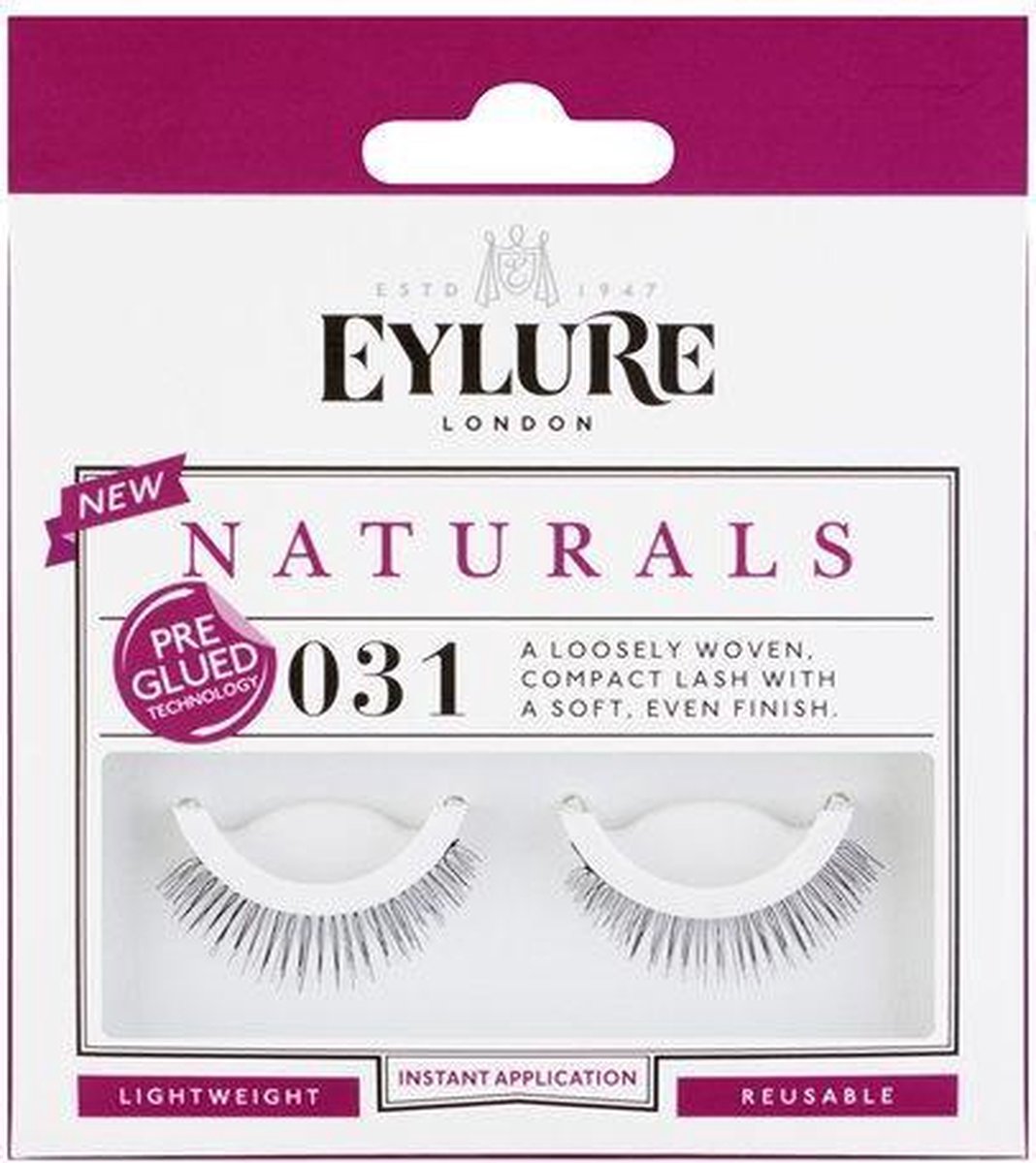 Eylure Naturals No. 031 (Pre-Glued)