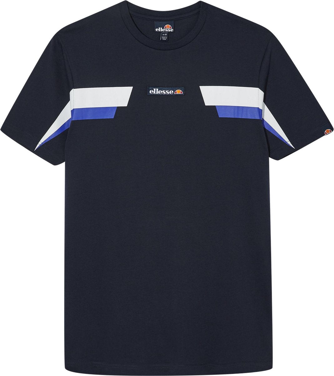 Ellesse Ellesse Fellion T-shirt - Mannen - navy - wit - blauw