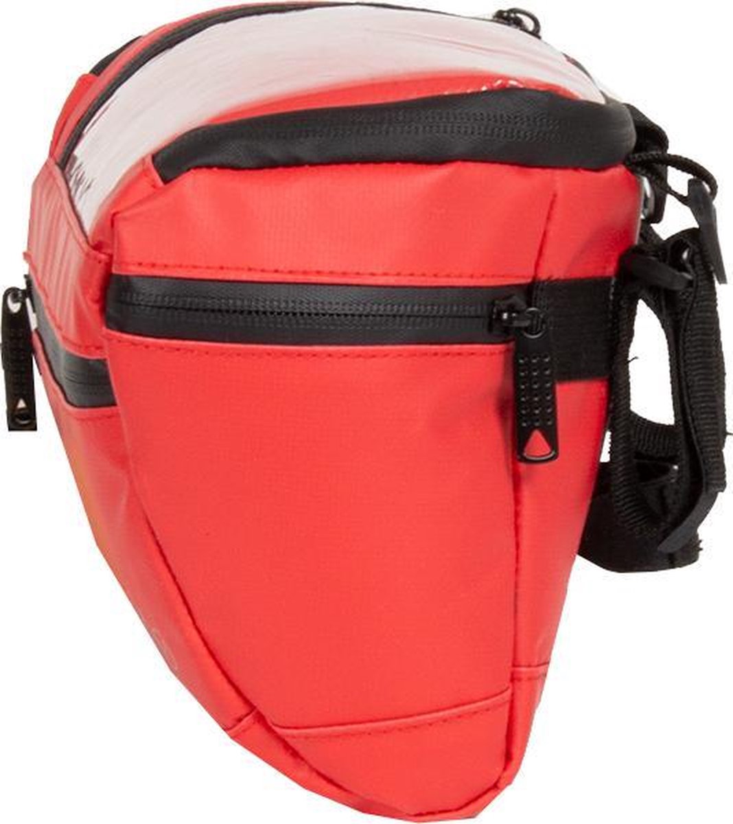 Bike - Carbon - Planner - Stuurtas - Fietstas - Waterafstotend PU materiaal - Rood