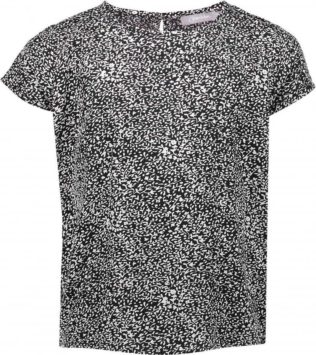 GEISHA Blouse meisje zwart maat 128