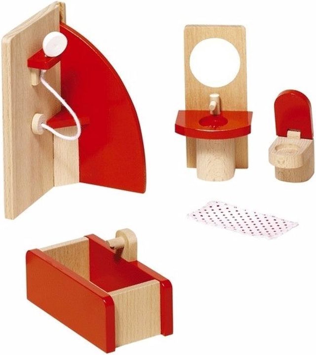 Poppenhuismeubeltjes badkamer