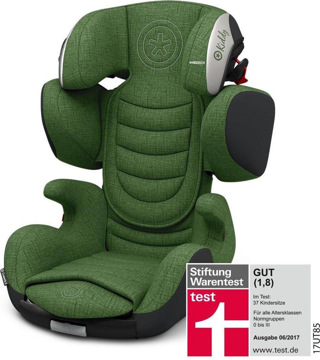 Kiddy Cruiserfix 3 Autostoel Melange Cactus Green