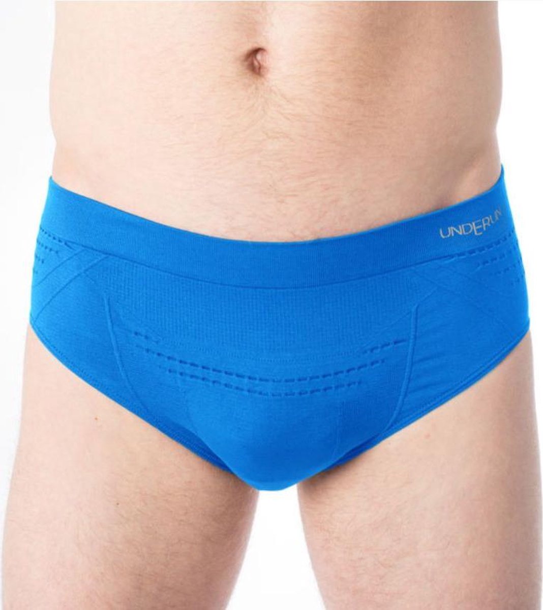 Underun - Hardlopen - Sportondergoed - Hardloopondergoed - Sportonderbroek - Man Slip - Blauw - S