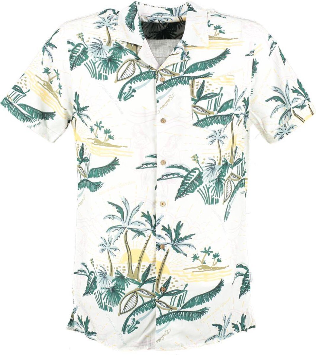 Kultivate overhemd katoen viscose - Maat XL