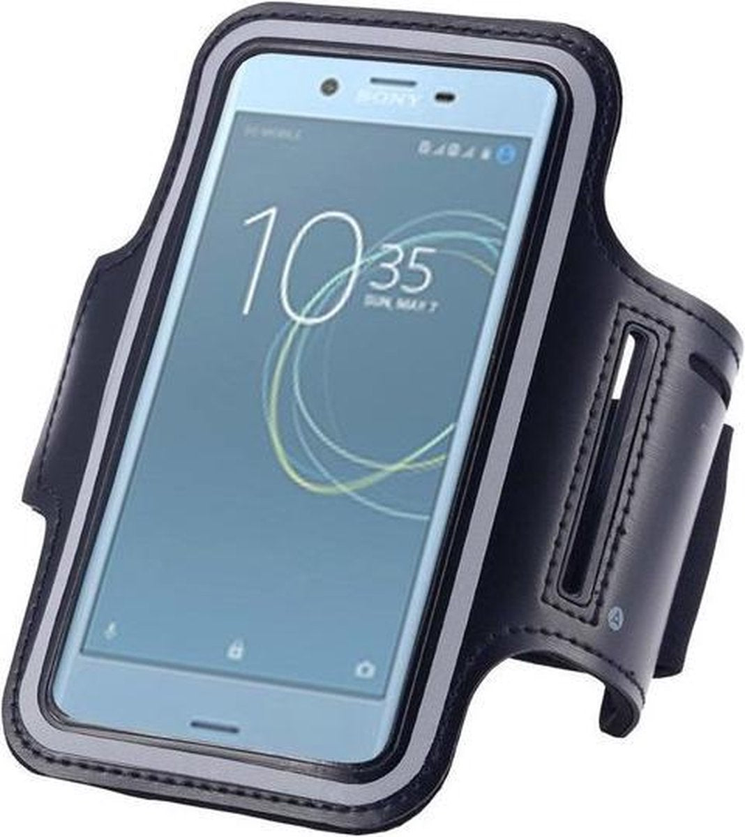 Sony Xperia XZs Sportarmband Hardloopband Zwart