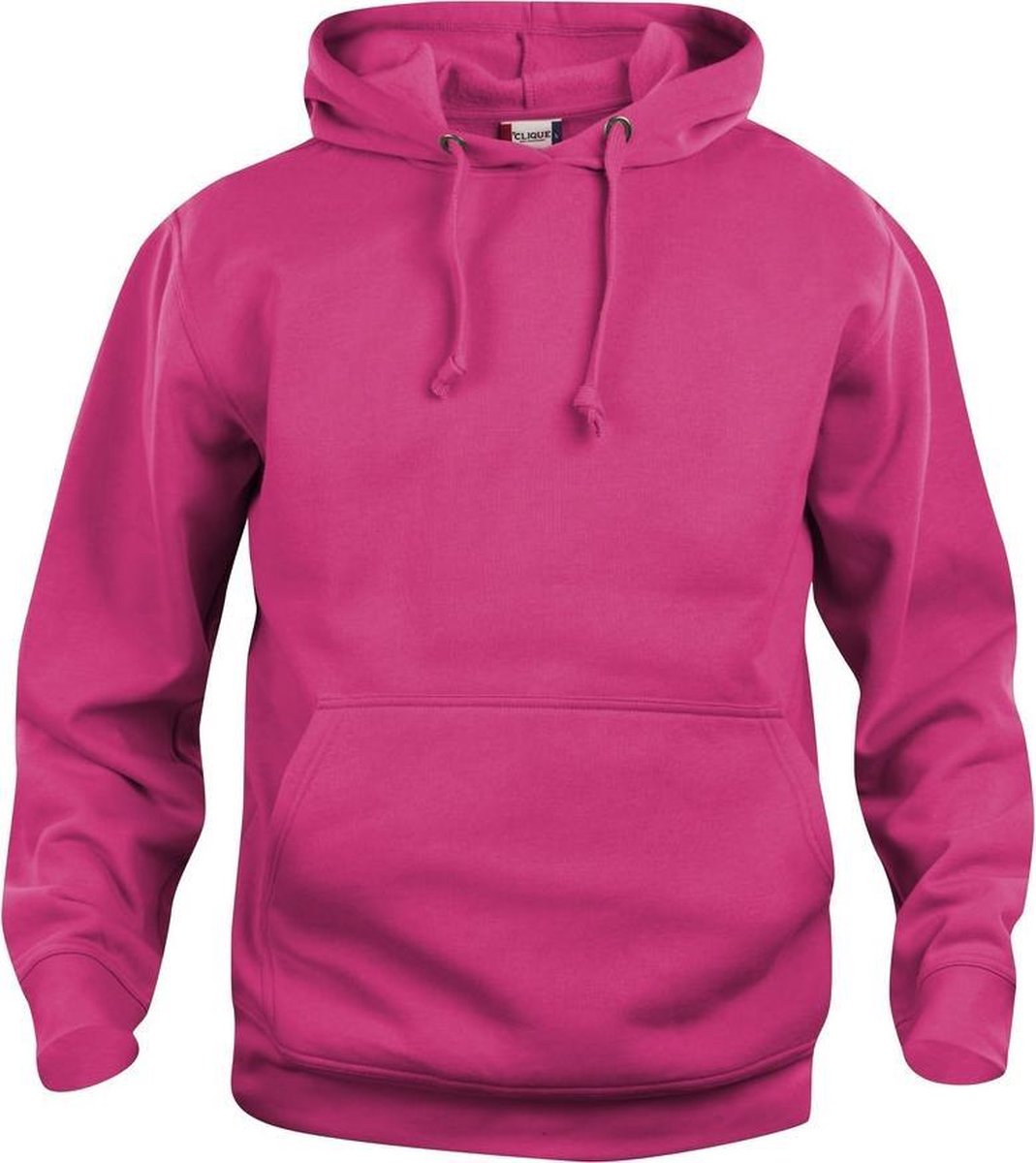 Clique Basic hoody Helder Kersen maat XS