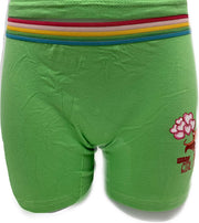 Embrator 2-stuks meisjes Boxershort met opdruk appelgroen 140/146