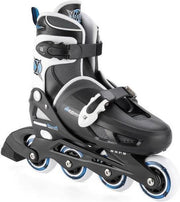 Xootz Inlineskates Quad Zwart/blauw Junior Maat 30-34
